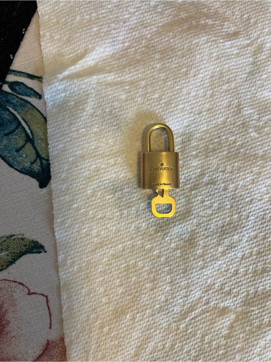 Louis Vuitton Handbags - Preowned Louis Vuitton Gold Padlock and Key